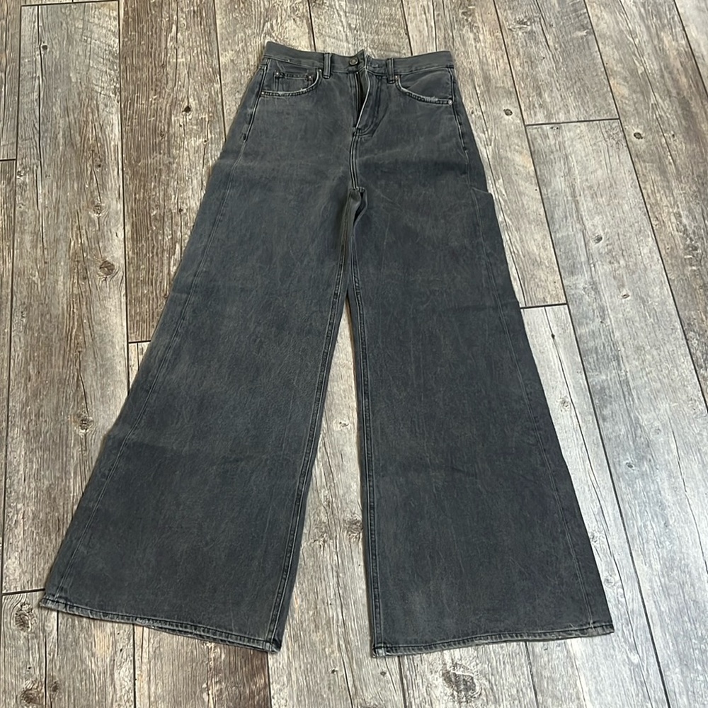 Free People wide leg jeans